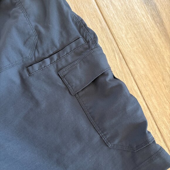 Duluth Trading Dry on the Fly 10" Cargo Shorts Womens 14 Ink Grey Outdoor Hiking - Picture 7 of 10